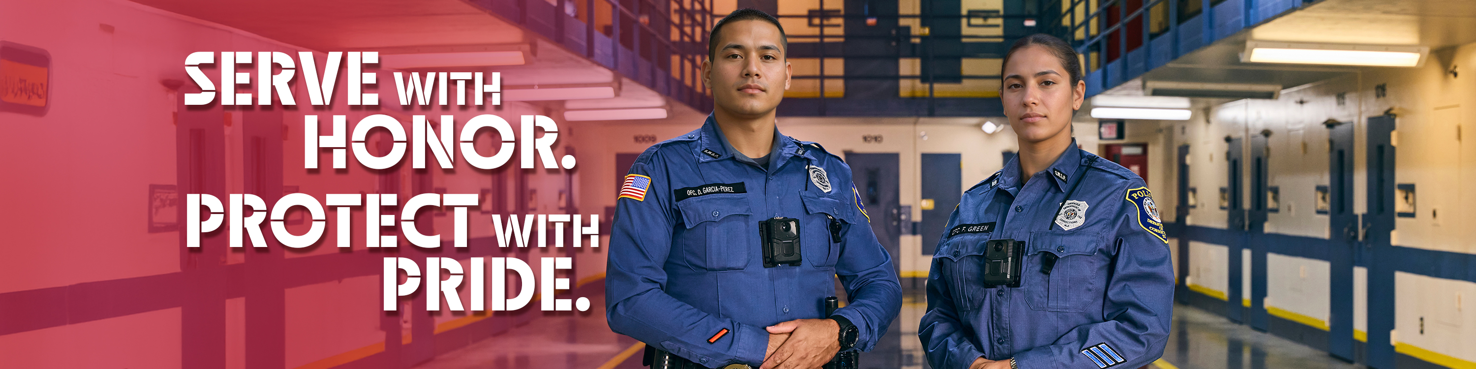 Serve with honor - Protect with pride